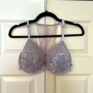 Victoria's Secret Lined Demi Racerback Bra Size 34DD